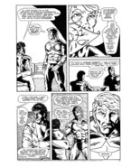 ORIGINAL 11 X 17 COMICS ARTWORK / HUMANTS #3 PAGE 10 - $914.23 MXN