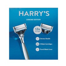 Harry&#39;s Razor Refills Company Blades Shave Shaving Razors 13 Replacements Men&#39;s - $30.99