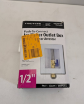 Tectite 1/2 in. Push-to-Connect Ice Maker Outlet Box Water Hammer Arrest... - $22.69