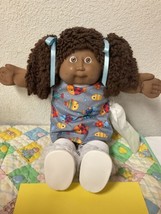 RARE Vintage Cabbage Patch Kid Girl African American POPCORN Hair HM #12 1986 - £359.71 GBP
