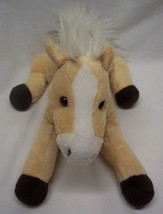 Aurora Extra Soft Tan &amp; White Horse 13&quot; Plush Stuffed Animal - $19.80