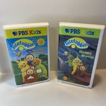 Teletubbies Lot Of 2 VHS Tapes - Here Come The Teletubbies &amp; Nursery Rhymes - £7.77 GBP