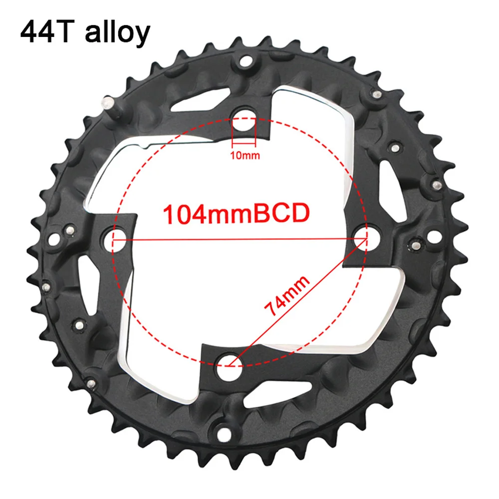 MTB 22/24/26/28/32/36/38/42/44T Bicycle Chainring Chainwheel for Shimano S Crank - £142.74 GBP