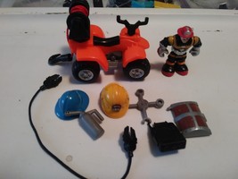Huge Lot Fisher Price Imaginext Play Sets - EMT FIGURE SUV Accessories -... - $5.94