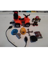 Huge Lot Fisher Price Imaginext Play Sets - EMT FIGURE SUV Accessories -... - £4.67 GBP