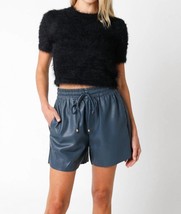 Olivaceous cybil short sleeve sweater in Black - size S - £31.22 GBP