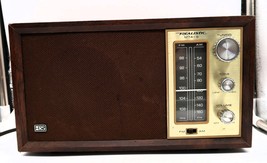 Realistic MTA-8 Radio AM FM Model 12-689 Walnut Veneer Tested! So Retro! - £23.13 GBP