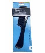Goody Comb It Thru Super Detangling Comb  Black In Package - £8.96 GBP