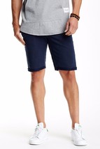 NWT KINETIX men&#39;s shorts 36 slim straight indigo travel cotton stretch $128 - $58.19