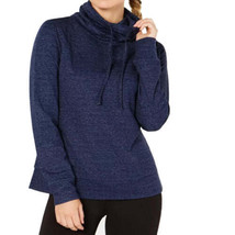 32 DEGREES Womens Fleece Quilted Funnel Neck Top, X-Small, Heather Dress Blue - £36.40 GBP