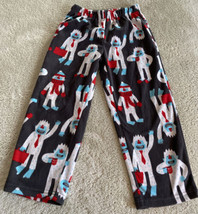 Carters Boys Gray Abominable Snowman Red Tie Coffee Mug Fleece Pajama Pants 5 - £5.40 GBP