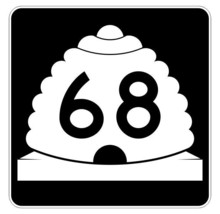 Utah State Highway 68 Sticker Decal R5404 Highway Route Sign - £1.15 GBP+