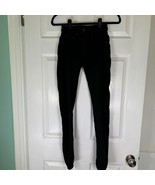Rag &amp; Bone Leggings Skinny Jeans in Black Night Wash Women’s Size 26 W15... - $333.95 MXN