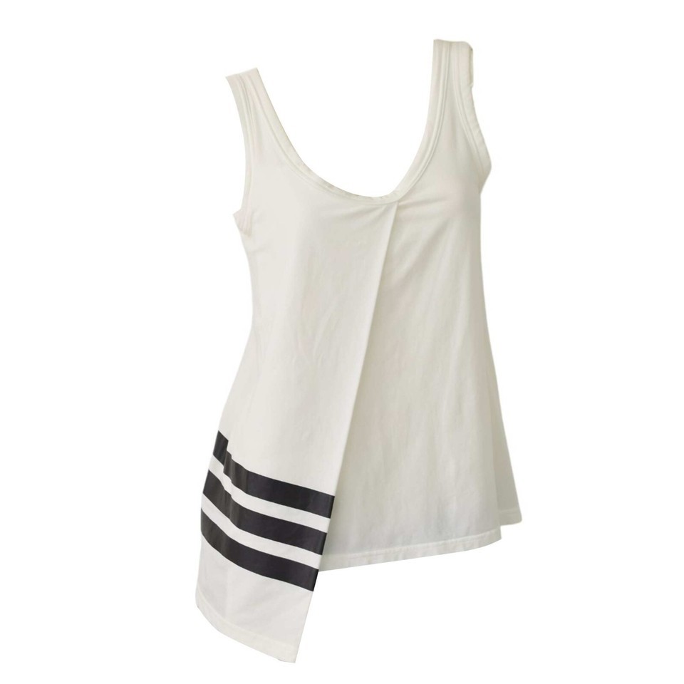 Y-3 Adidas Yohji Yamamoto White Asymmetric Tank Top size M Item image 6
