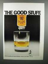 1971 Old Grand Dad Whiskey Ad - Good Stuff - £14.56 GBP
