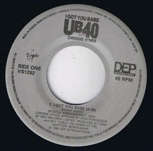UB40 I Got You Babe 45 rpm Nkomo A Go Go Canadian Pressing - £3.10 GBP