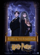 2001 Harry Potter And The Sorcerers Stone Movie Poster Print Hermione Ron  - £6.01 GBP