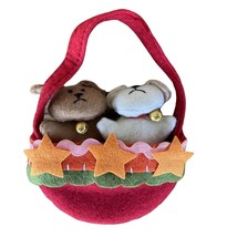 Puppies in a Basket Felt Christmas Ornament NWT - £6.08 GBP