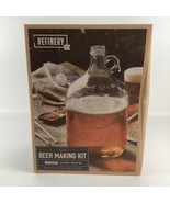 Refinery Beer Making Kit 12 Piece Home Brew Blonde Ale Beer New Unused C... - $49.45