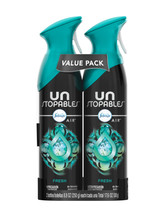 Febreze Unstopables Odor-Eliminating Air Freshener Spray, Fresh, 2 Count - £12.67 GBP