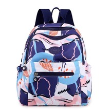 Travel Backpack For Women New Nylon Waterproof School Bag For Teenage Girl Flowe - £22.47 GBP