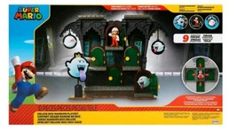 NEW SEALED Nintendo Deluxe Boo Mansion Playset w/ Mario Figure Target Ex... - £46.73 GBP