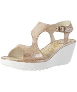 FLY London Yanca Cool Pearl Wedge Sandal EU 39 - $146.78 CAD
