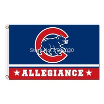 Chicago Cubs Flag 3x5ft Banner Polyester Baseball World Series cubs016 - £12.78 GBP