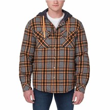 Legendary Outfitters Cotton Flannel Shirt Jacket, Color: Brown, Size: XL - £27.24 GBP