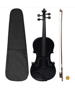 vidaXL Violin Full Set with Bow and Chin Rest Black 4/4 - €109,18 EUR