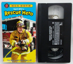 VHS There Goes a Rescue Hero Rescue Adventure (VHS, 2003, Real Wheels) - £12.53 GBP