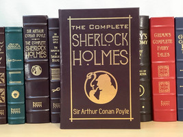 The Complete Sherlock Holmes by Sir Arthur Conan Doyle - leather VG - £51.95 GBP