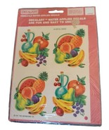 Vintage Decalart Water Applied Decals Colorful Fruit 1981 NOS NIP X-107-A - £6.99 GBP