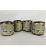 4 X Royale Metallic Crochet Thread “GOLD/SILVER” SZ 10 Vintage 100 yds - $24.39