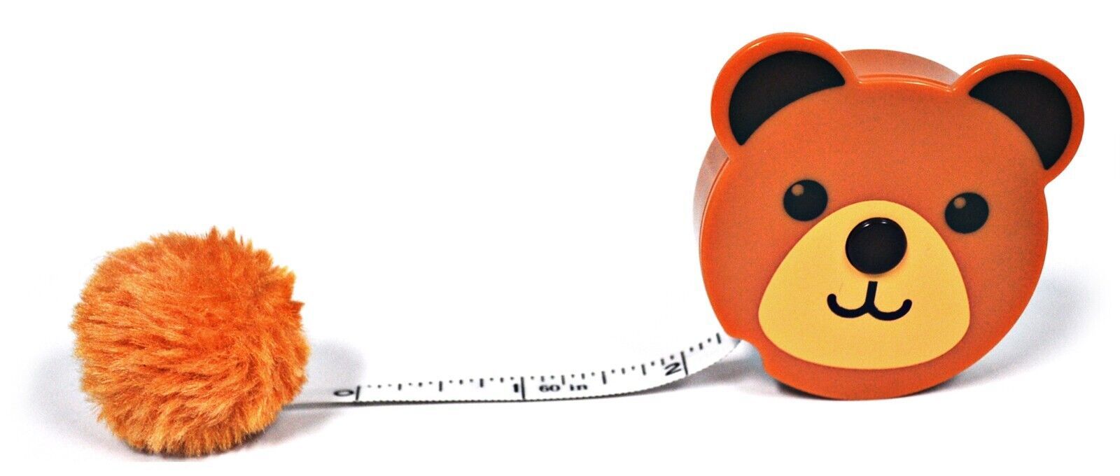 Fluffy Bear Retractable Tape Measure - $4.95