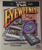 Vintage Eyewitness Newsreel Challenge VCR Game Parker Bros P4500 - $9.89