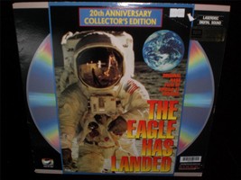 Laserdisc The Eagle Has Landed 1988 20th Anniversary Moon Landing Documentary - £11.78 GBP