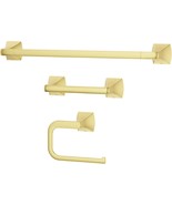 Pfister Bruxie 3-Piece Bathroom Hardware Set With Towel Bar, Towel, Btbb... - €94,59 EUR