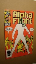ALPHA FLIGHT 25 *VF/NM 9.0* MARVEL CANADIAN SUPER HEROES PUCK WENDIGO - $6.93