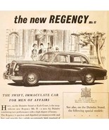 1954 Daimler Regency MK II Import Advertisement Autocar Automobilia DWPP12B - $42.12 CAD