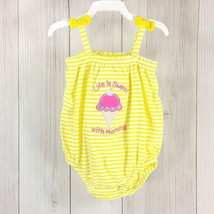 Koalababy Baby Girl Toddler Summer Overall Sleeveless Jersey Romper Yellow 3-6M - £20.40 GBP