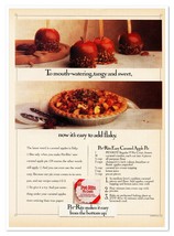 Pet-Ritz Pie Crusts Caramel Apple Pie Recipe Vintage 1992 Print Magazine Ad - $9.70