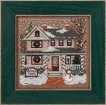 DIY Mill Hill Village Inn Christmas Counted Cross Stitch Kit - $20.95