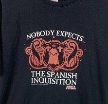 Vintage Monty Python T Shirt Comedy Promo Tee Spanish Inquisition Y2K Men’s XL - £23.96 GBP