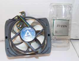 AMD Ryzen 3 CPU 1200 R3 YD1200BBM4KAE 3.1 GHz w/ ARCTIC Alpine 64 GT AMD... - $38.99