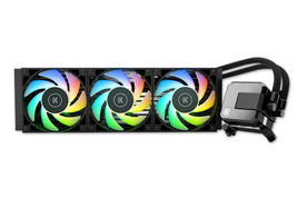 EKWB ELITE-360 AIO Elite 360mm D-RGB Liquid Cooler, EK-Vardar 120mms PMW... - $307.99