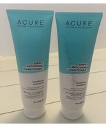 2 Acure Simply Smoothing Conditioner with Coconut Water and Marula Oil - £15.19 GBP