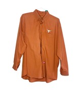 Antigua Texas Longhorns Gingham Button Down Shirt Sz XL - $30.00