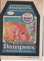  1973/4th S Topps Wacky Package Sticker Dampers - £1.53 GBP