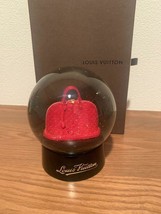 LOUIS VUITTON Snow Globe Dome Object Alma Novelty Ornament Limited red w/box - £166.75 GBP